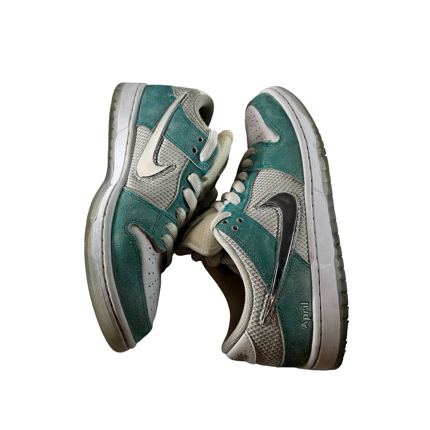 FD2562 400 Nike SB Dunk Low April Skateboards [USED] - 8 M (Used) (Replace Box)