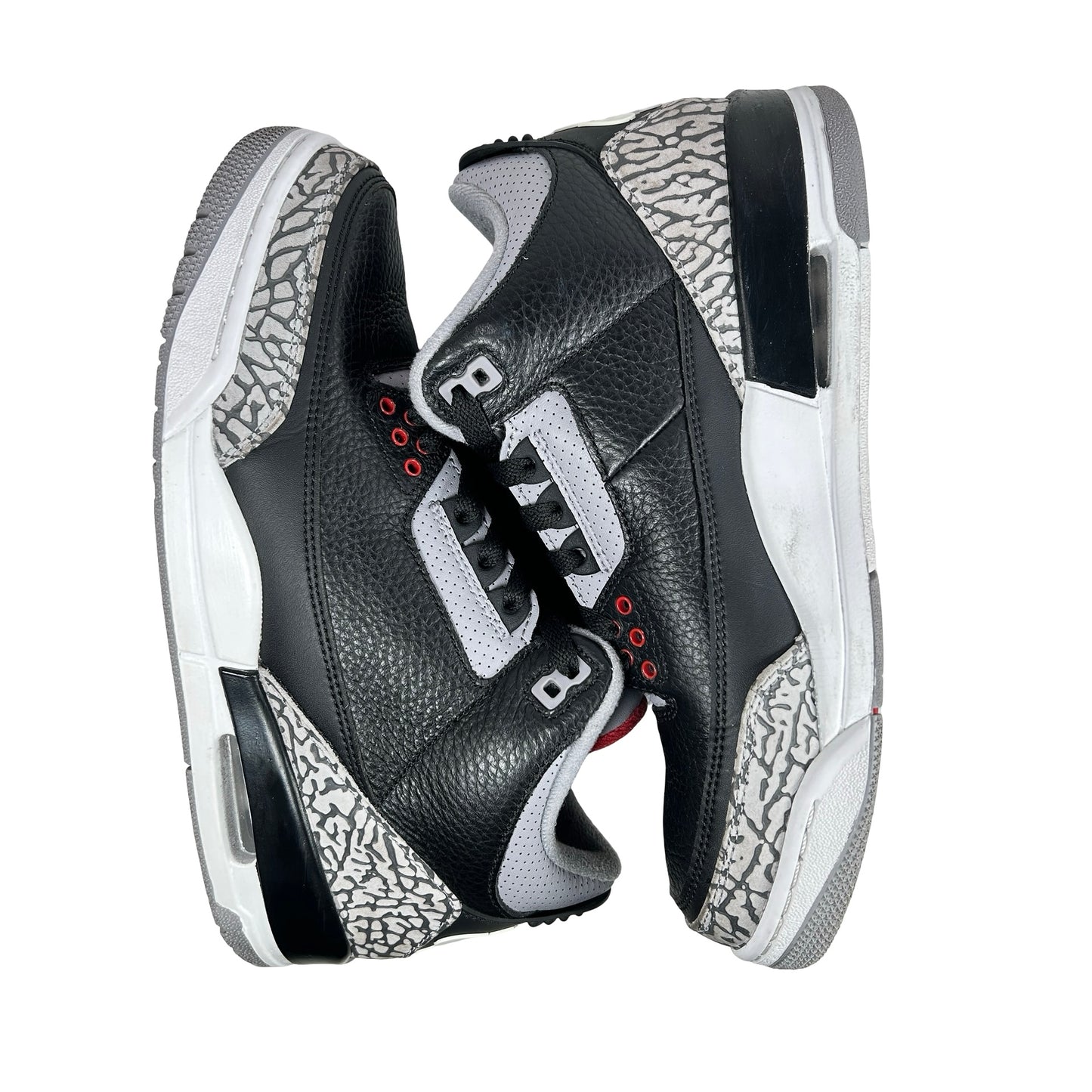 854262 001 Jordan 3 Black Cement 2018 [USED] - 8 M (Used7)