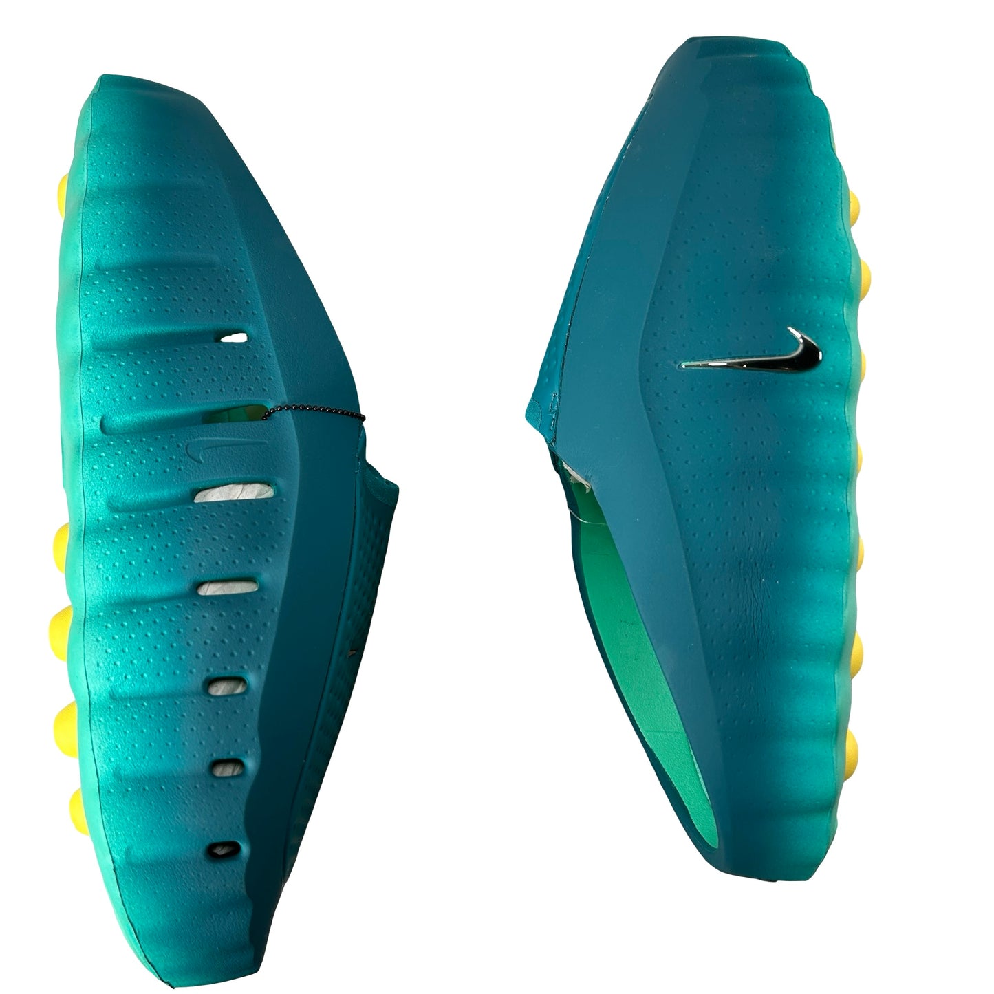 HQ4307 301 Nike Mind 001 Slide Geode Teal Light Menta - 11 M (Dent On Left Foot)