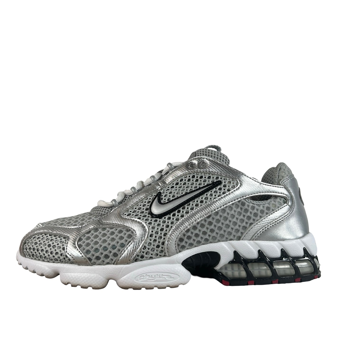CJ1288 001 Nike Air Zoom Spiridon Cage 2 Metallic Silver [USED] - 10 M (Used)