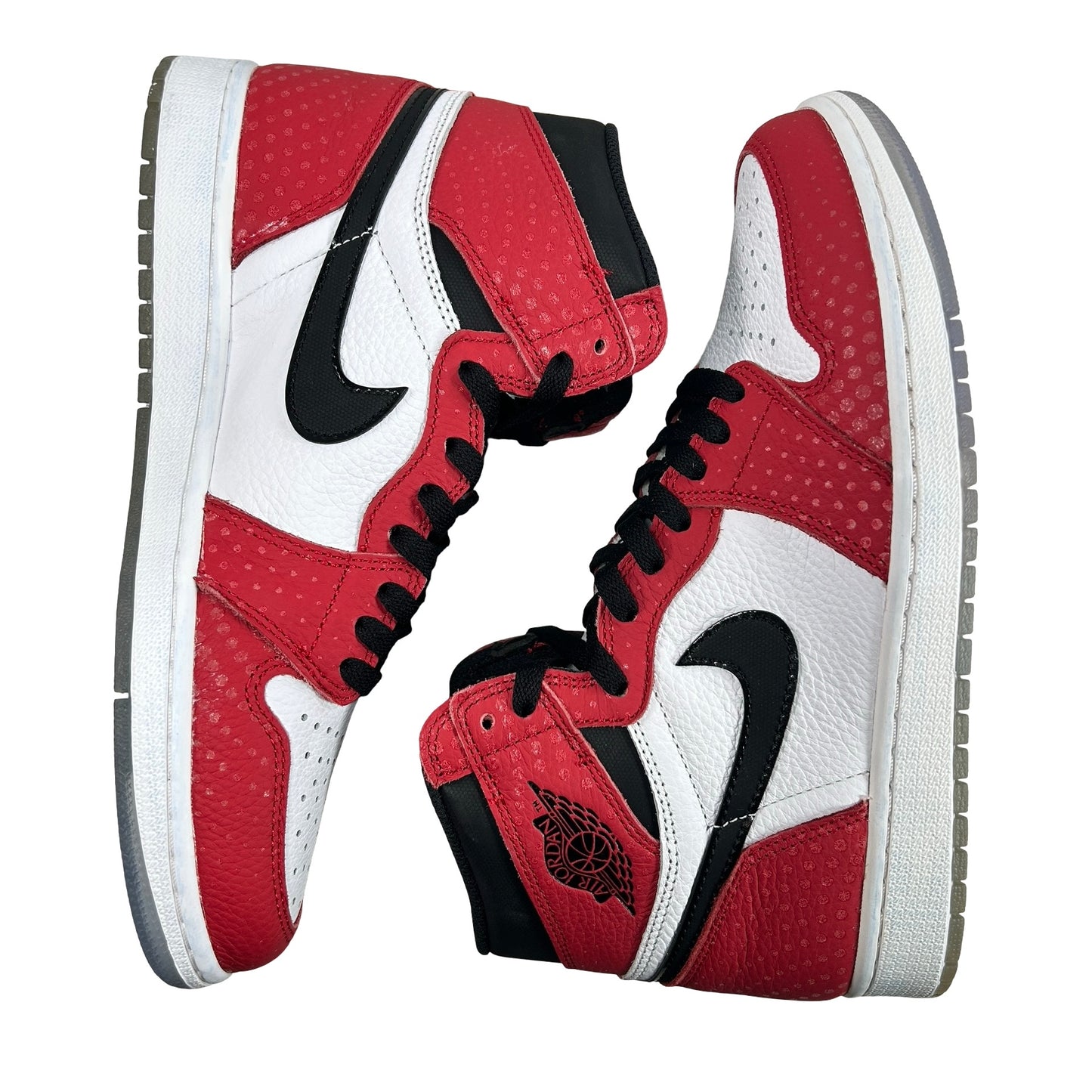555088 602 Jordan 1 Retro High Spider-Man Origin Story [USED] - 9 M (Used)