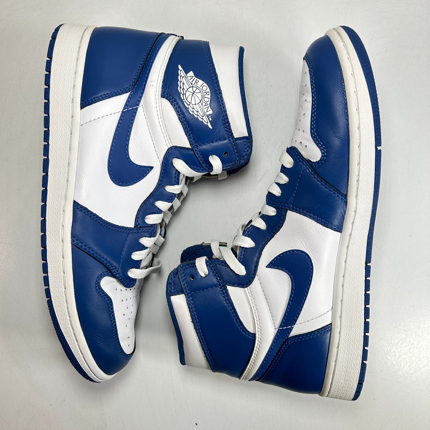 555088 127  Jordan 1 Retro Storm Blue [USED] - 10.5 M (Used) (No Box)