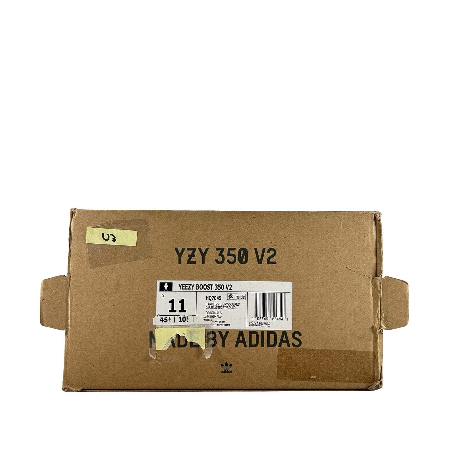 HQ7045 Adidas Yeezy Boost 350 V2 Carbon Beluga [USED] - 11 M (Used3)