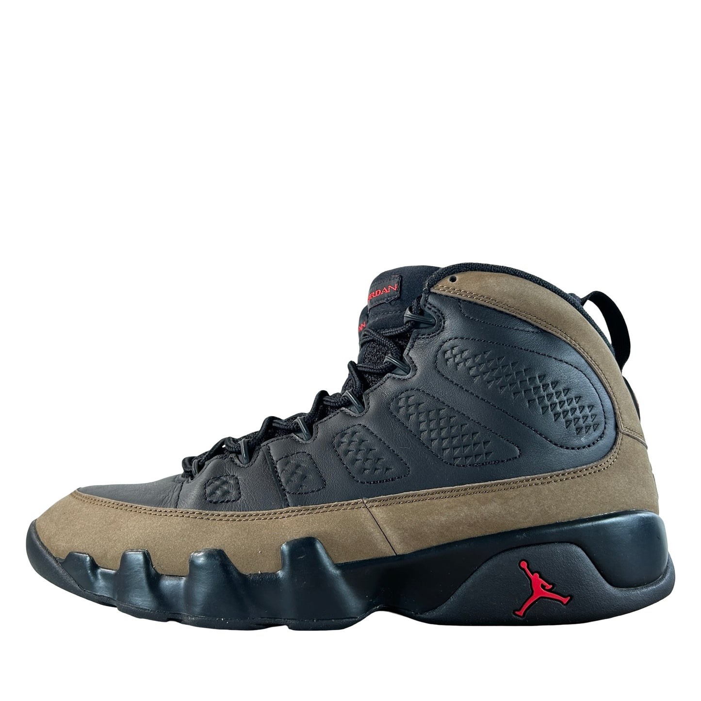 HV4794 030 Air Jordan 9 Retro Olive (2024) [USED] - 11 M (Used3) (No Box3)