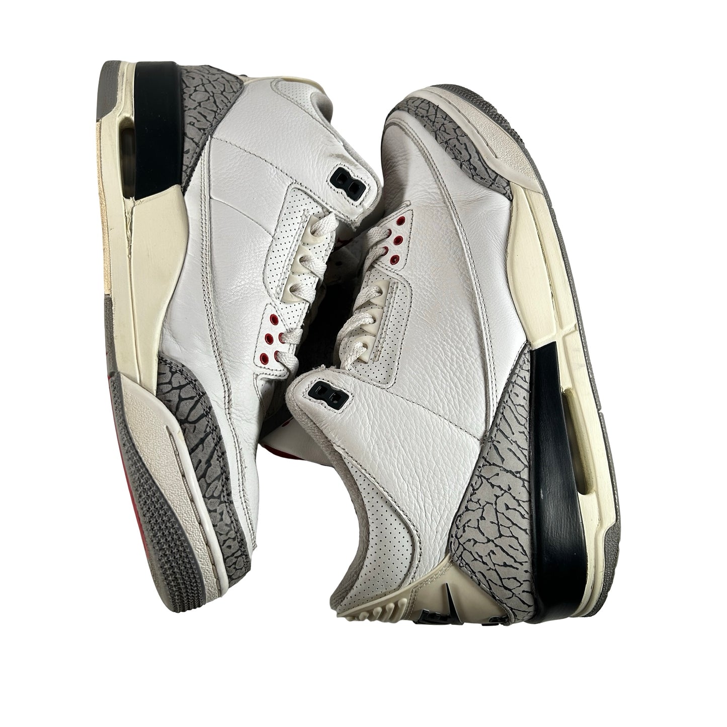 DN3707 100 Jordan 3 Retro White Cement Reimagined [USED] - 12 M (Used13)