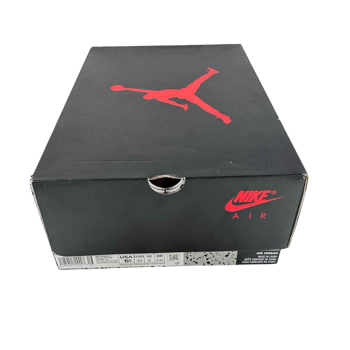 HQ7980 102 Jordan 5 Retro Medium Soft Pink (GS)  [USED] - 6.5 Y (Used)