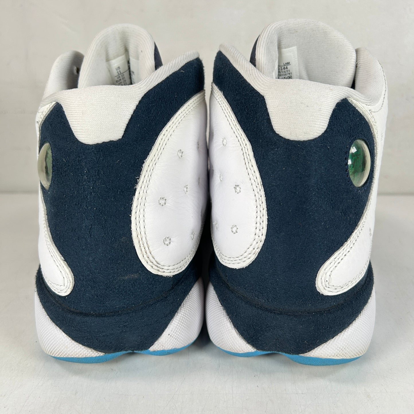 414571 144 Jordan 13 Retro Obsidian Powder Blue White [USED] - 11 M (Used2)