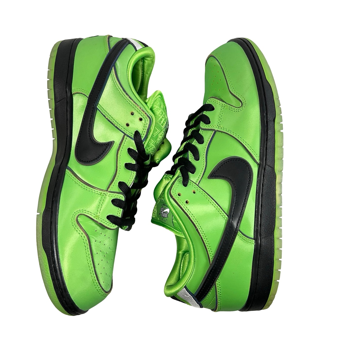 FZ8319 300 Nike SB Dunk Low The Powerpuff Girls Buttercup [USED] - 13 M (Used) (No Box)