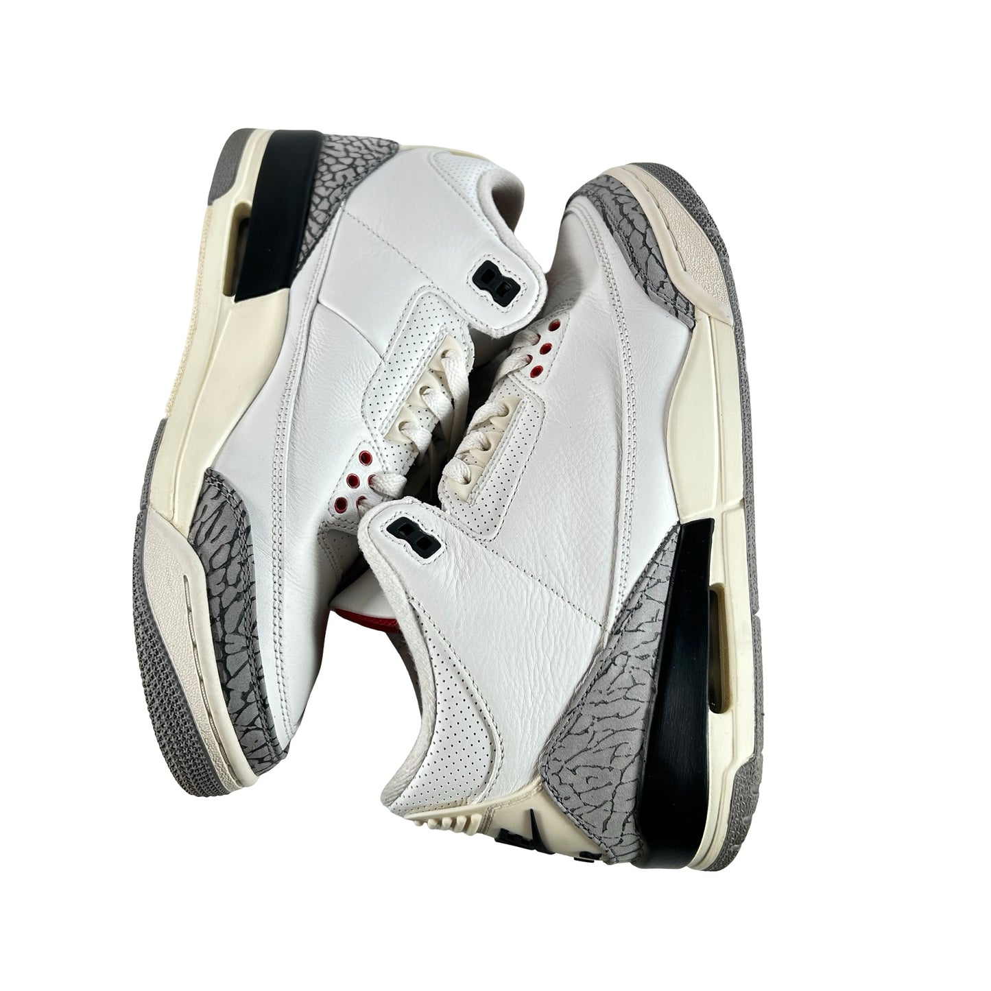 DN3707 100 Jordan 3 Retro White Cement Reimagined [USED] - 8.5 M (Used20)