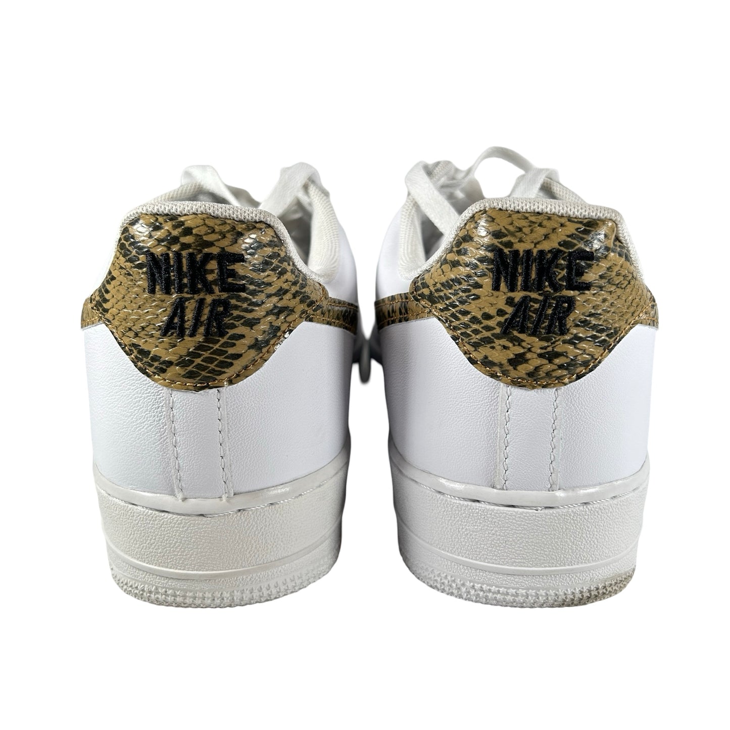 AO1636 100 Nike Air Force 1 Low Retro Ivory Snake [USED] - 11 M (Used) (No Box)