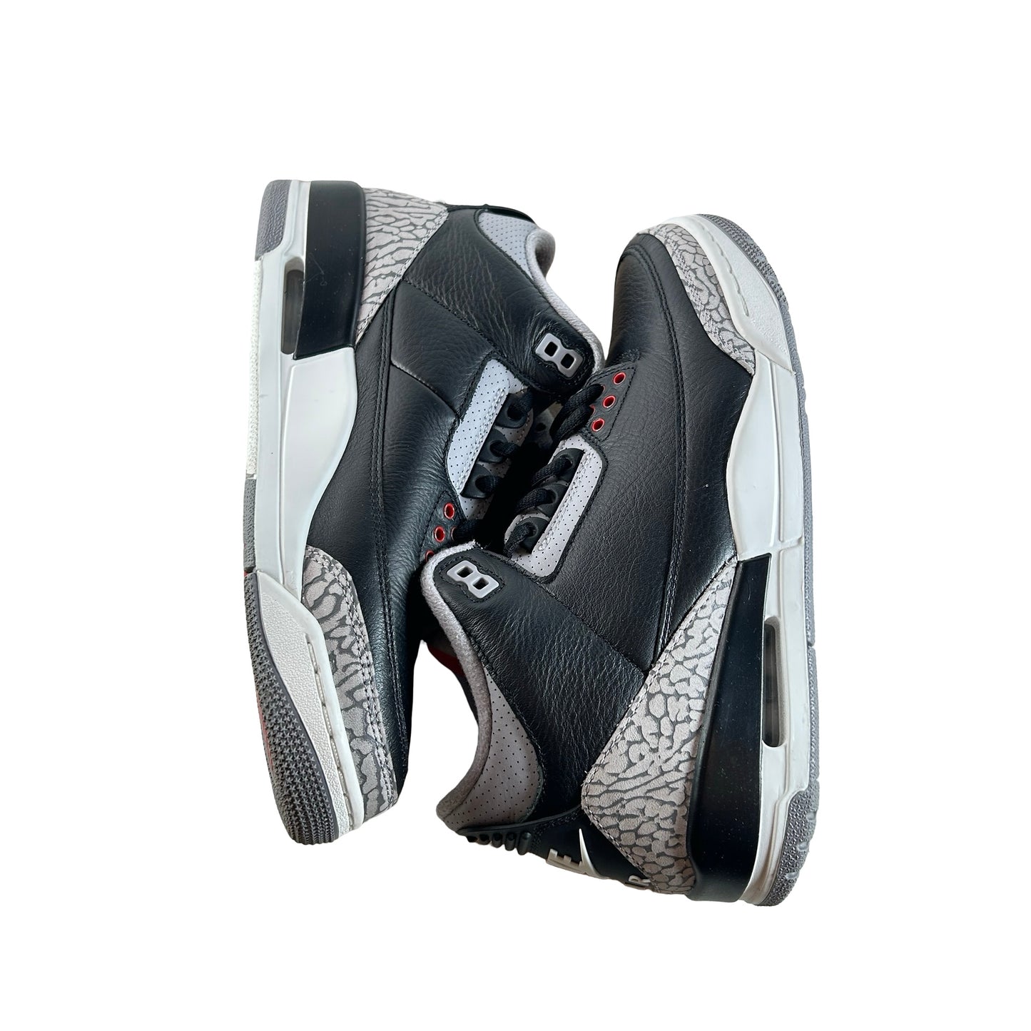 DN3707 010 Jordan 3 Retro Black Cement Reimagined (2024) [USED] - 7.5 M (Used)