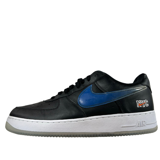 CZ7928 001 Nike Air Force 1 Low Kith Knicks Away Black [CONDITIONAL] - 14 M (Yellowing Soles) (No Box)