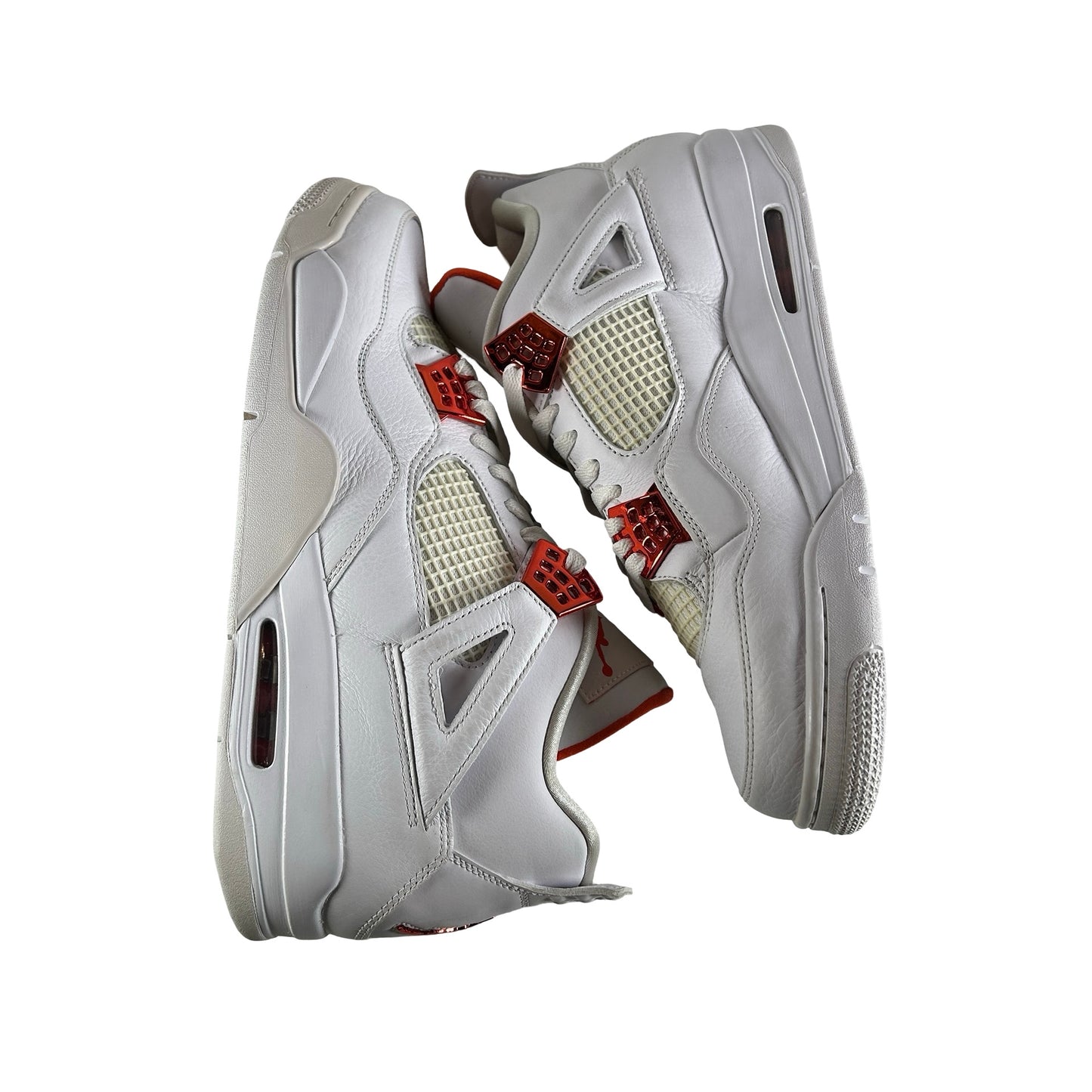 CT8527 118 Jordan 4 Retro Metallic Orange - 13 M (Yellowing)