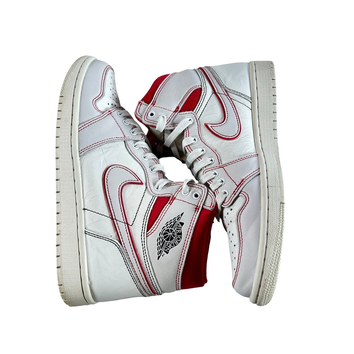 555088 160 Jordan 1 Retro High Phantom Gym Red [USED] - 8 M (Used)