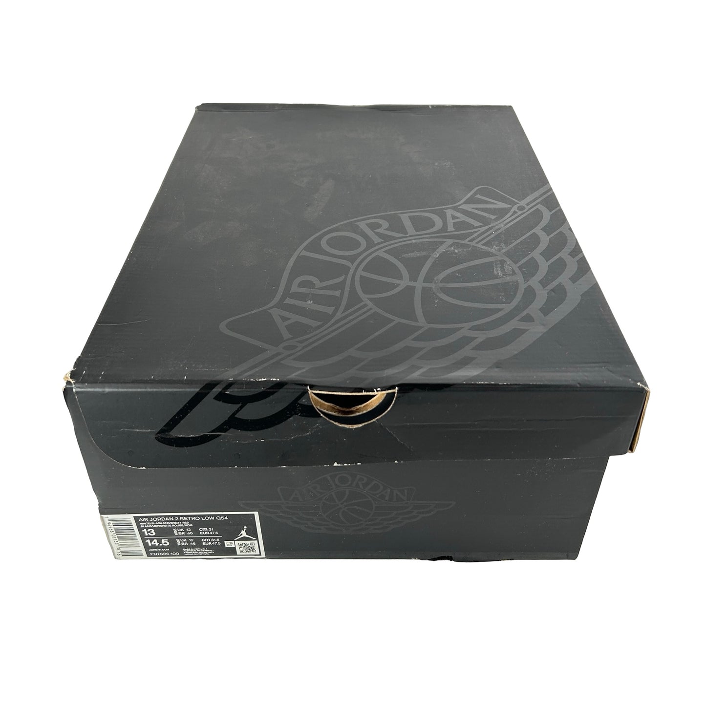 FN7686 100 Jordan 2 Retro Low Quai 54 (2023) [USED] - 13 M (Used)
