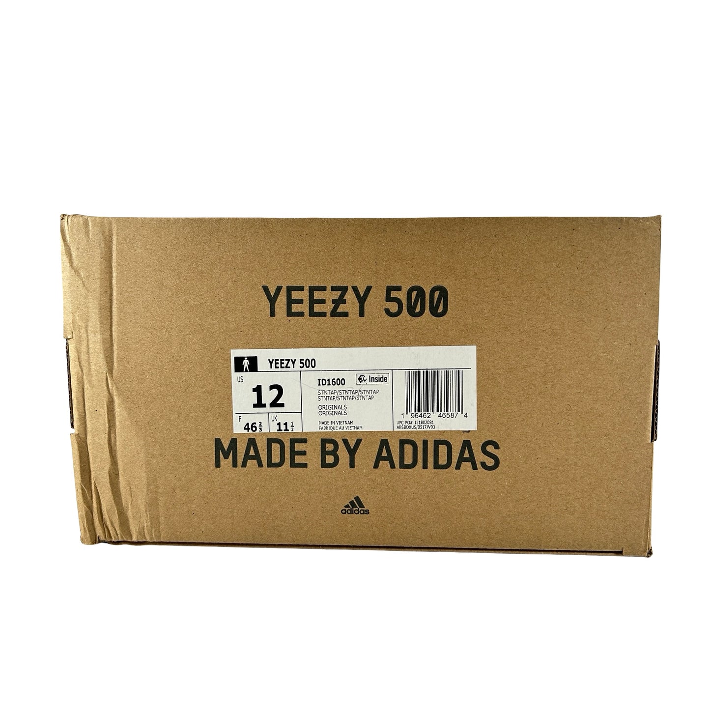 ID1600 Adidas Yeezy 500 Stone Taupe [USED] - 12 M (Used)