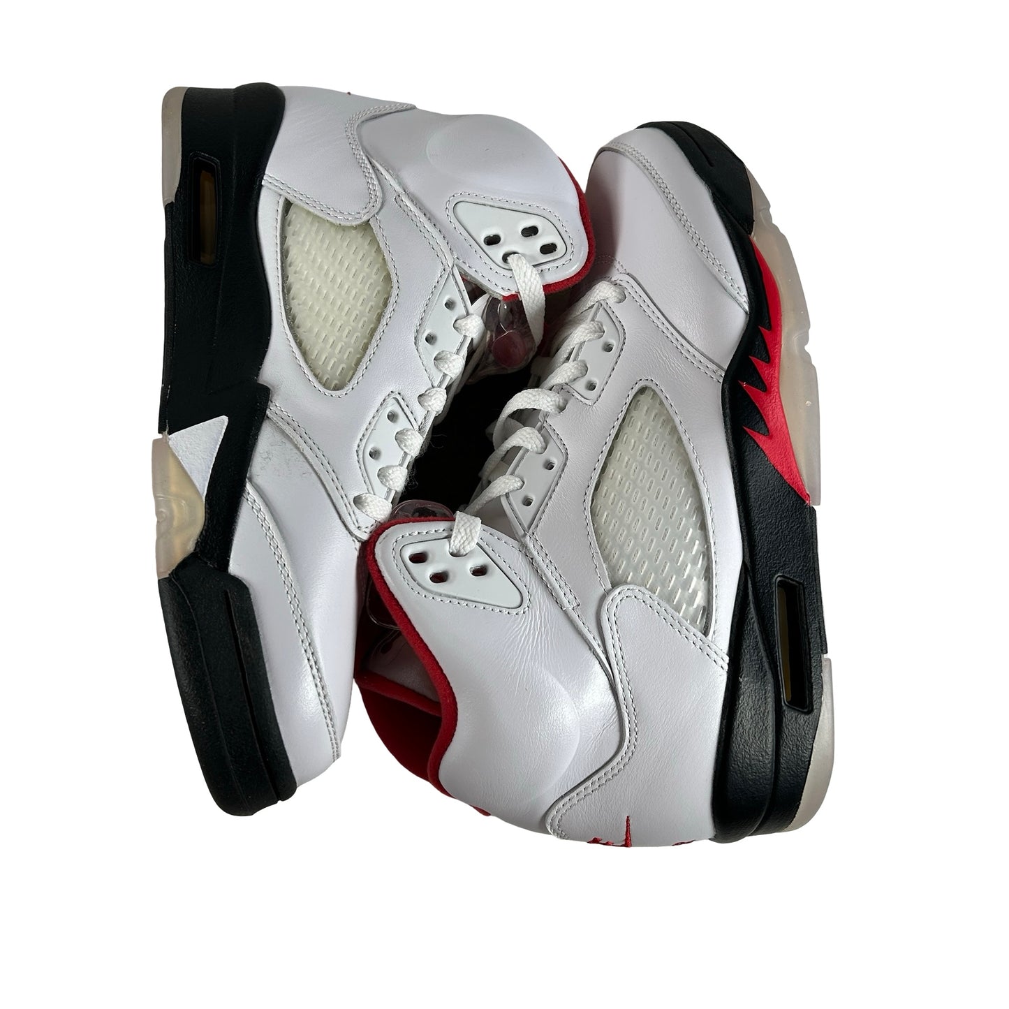 DA1911 102 Jordan 5 Fire Red - 7 M (Yellowing)