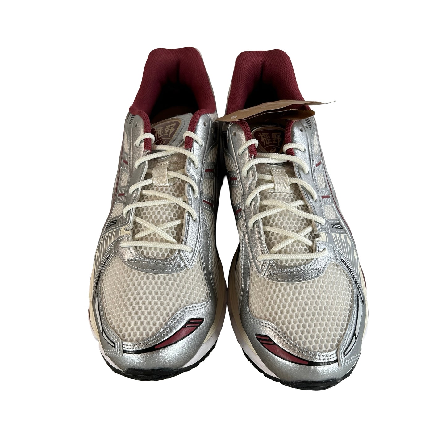 1203A759 102 ASICS Gel-Kayano 12.1 Silver Burgundy [USED] - 11.5 M (VNDS)