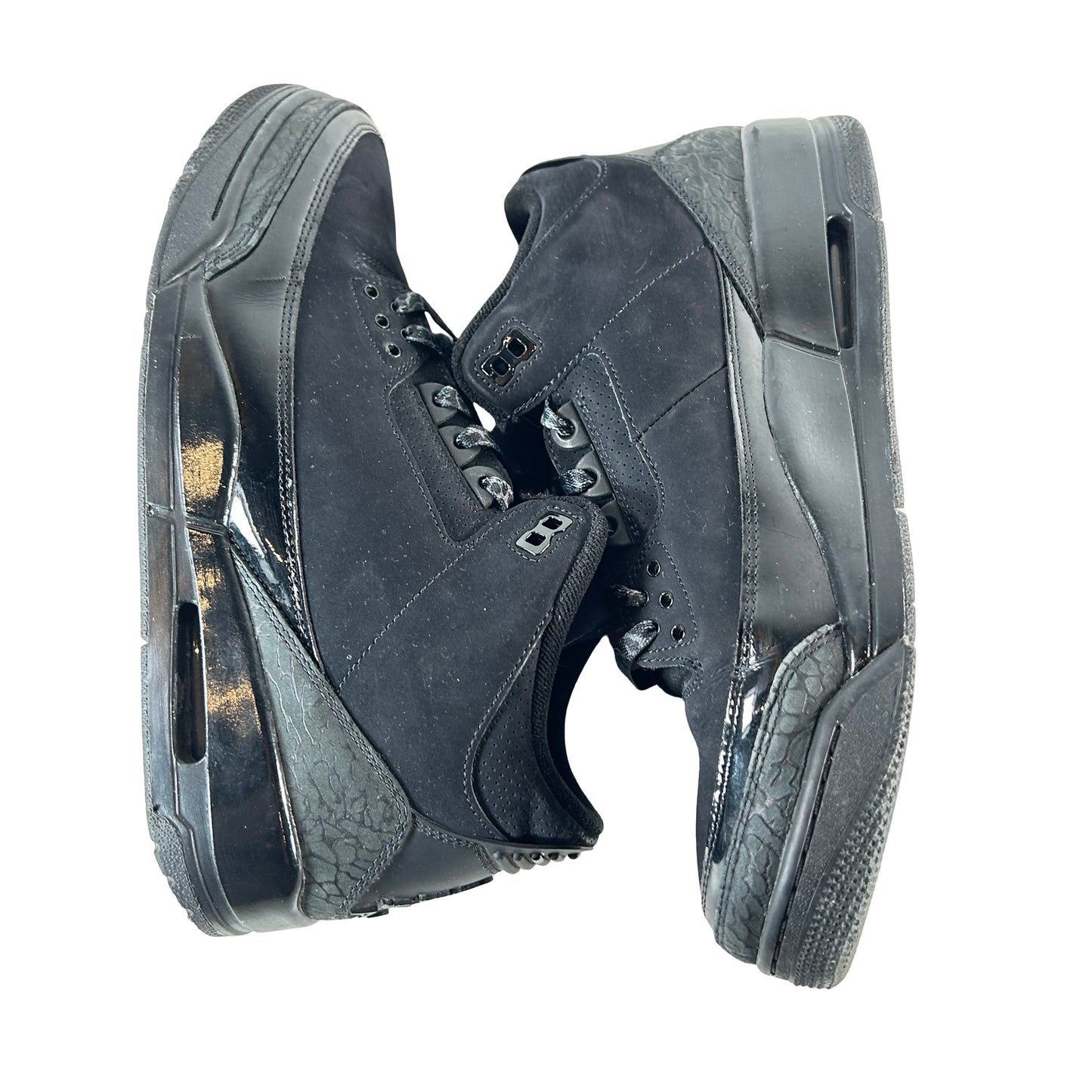 CT8532 001 Jordan 3 Retro Black Cat (2025) [USED] - 10 M (Used2) (No Box2)