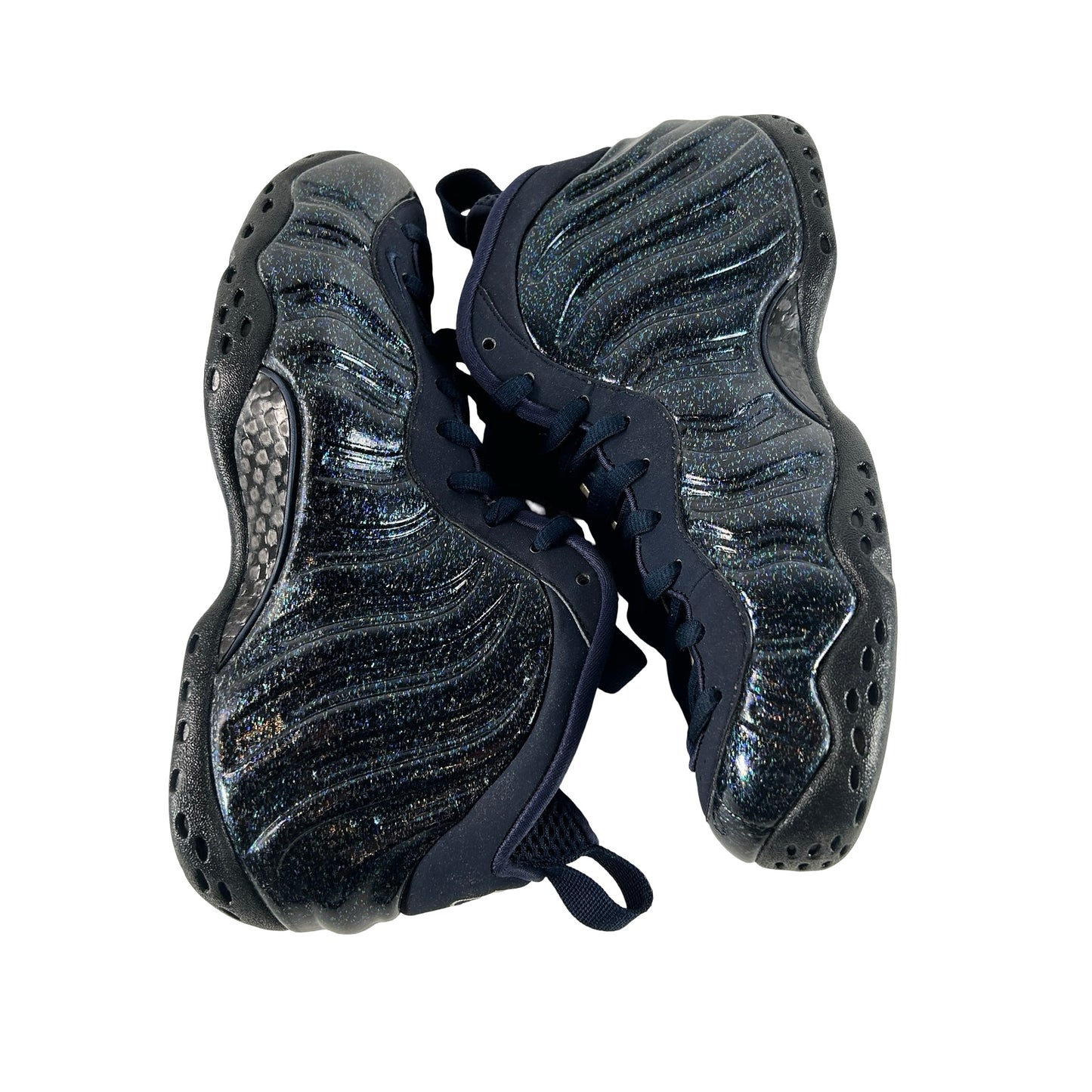 AA3963 400 Nike Air Foamposite One Obsidian Glitter (Women's) [USED] - 8.5 W (VNDS)