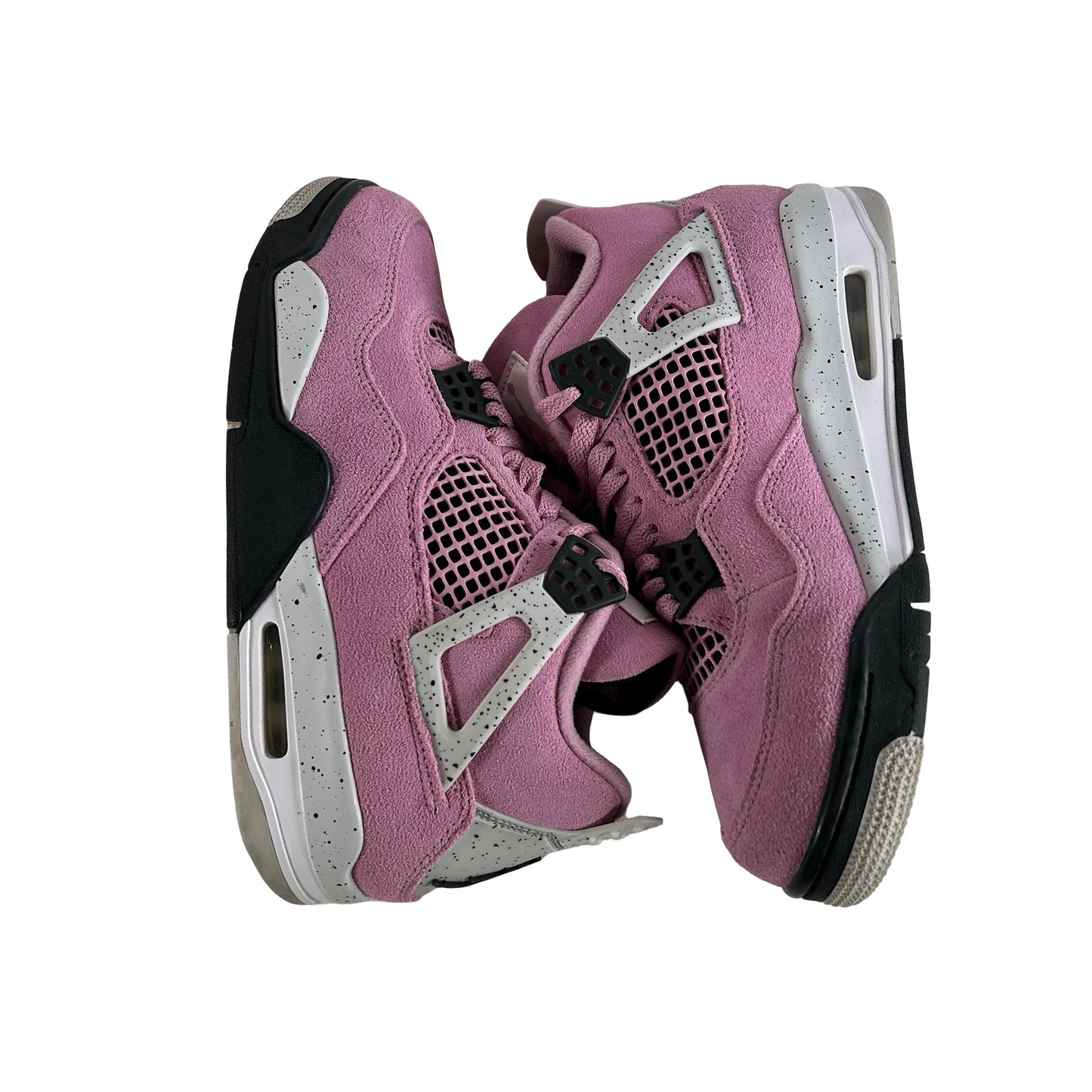 AQ9129 501 Jordan 4 Retro Orchid (Women's) [USED] - 8 W (Used)