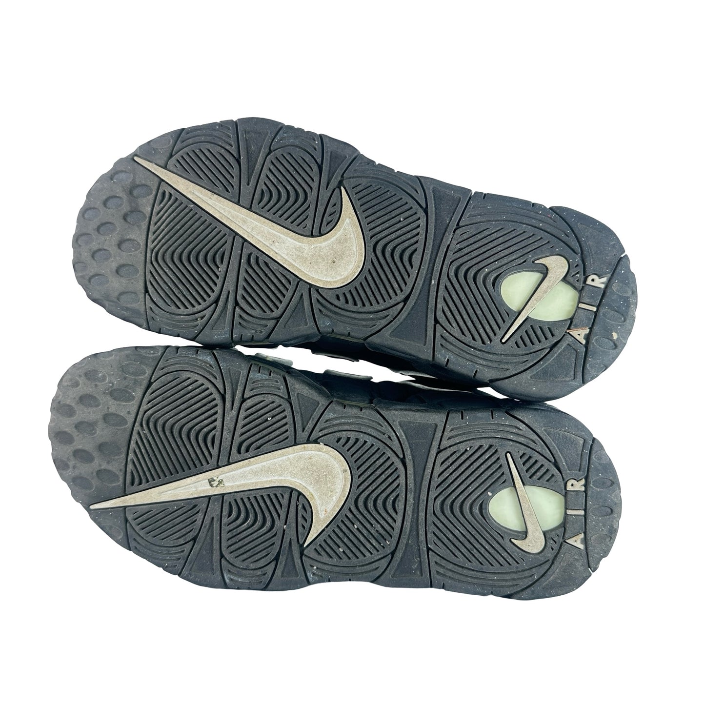 414962 002 Nike Air More Uptempo Black White {USED] - 7.5 M (Used2)