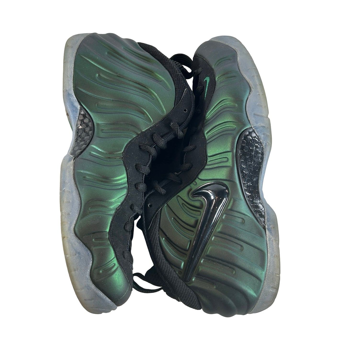 HF0794 300 Nike Air Foamposite Pro Pine Green (2025) [USED] - 11 M (Used) (No Box) (No Insoles)