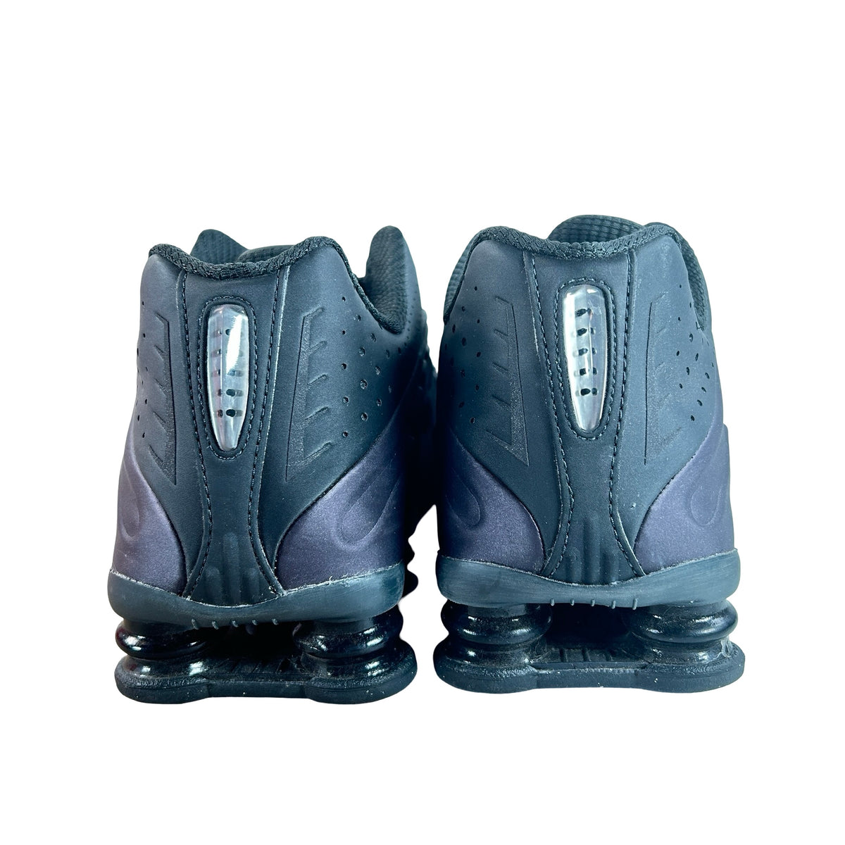HQ1988 500 Nike Shox R4 Cave Purple Black [USED] - 12 M (Used)
