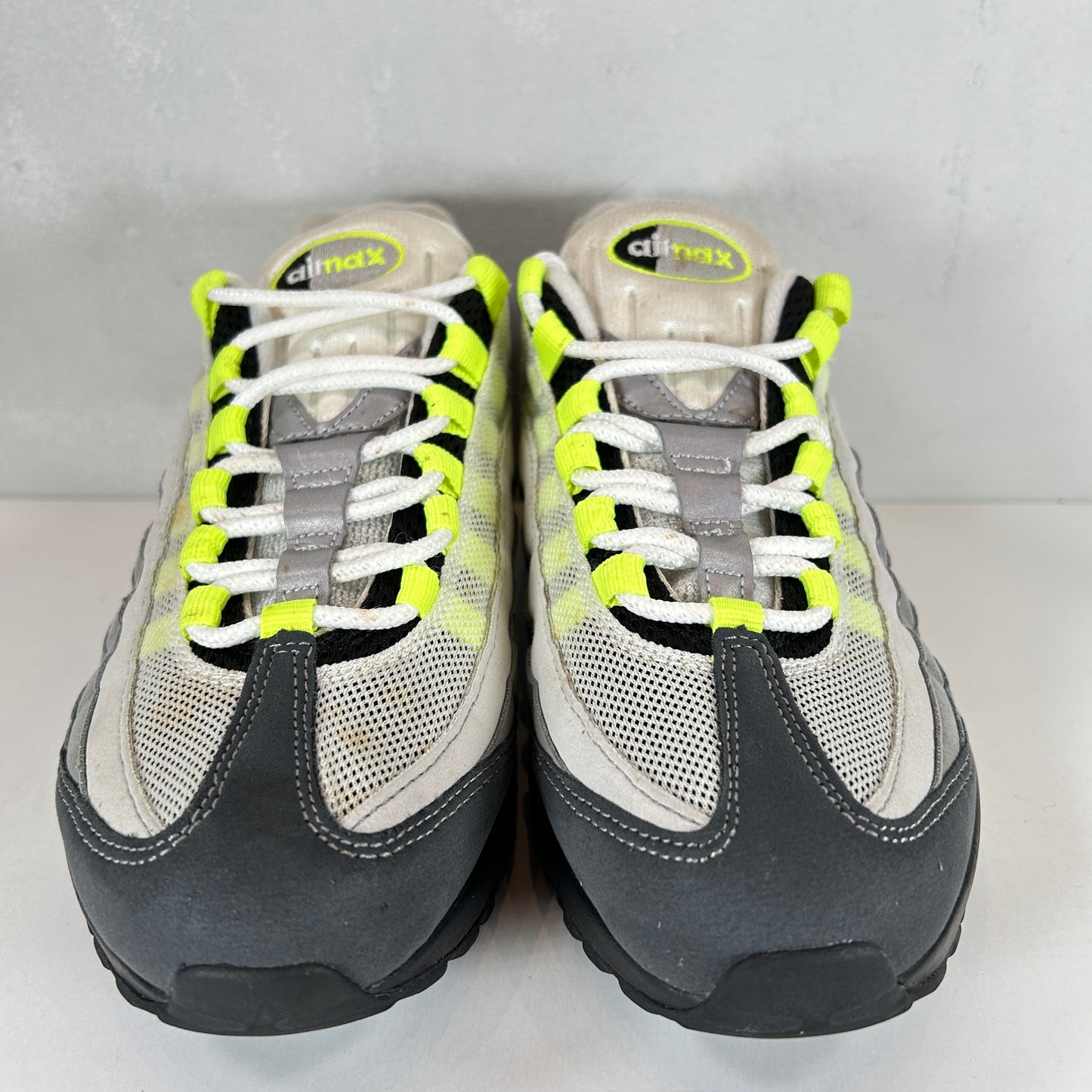 307960 002 Nike Air Max 95 OG Neon (2015) (Women's) [USED] - 8 W (Used) (Replace Box)