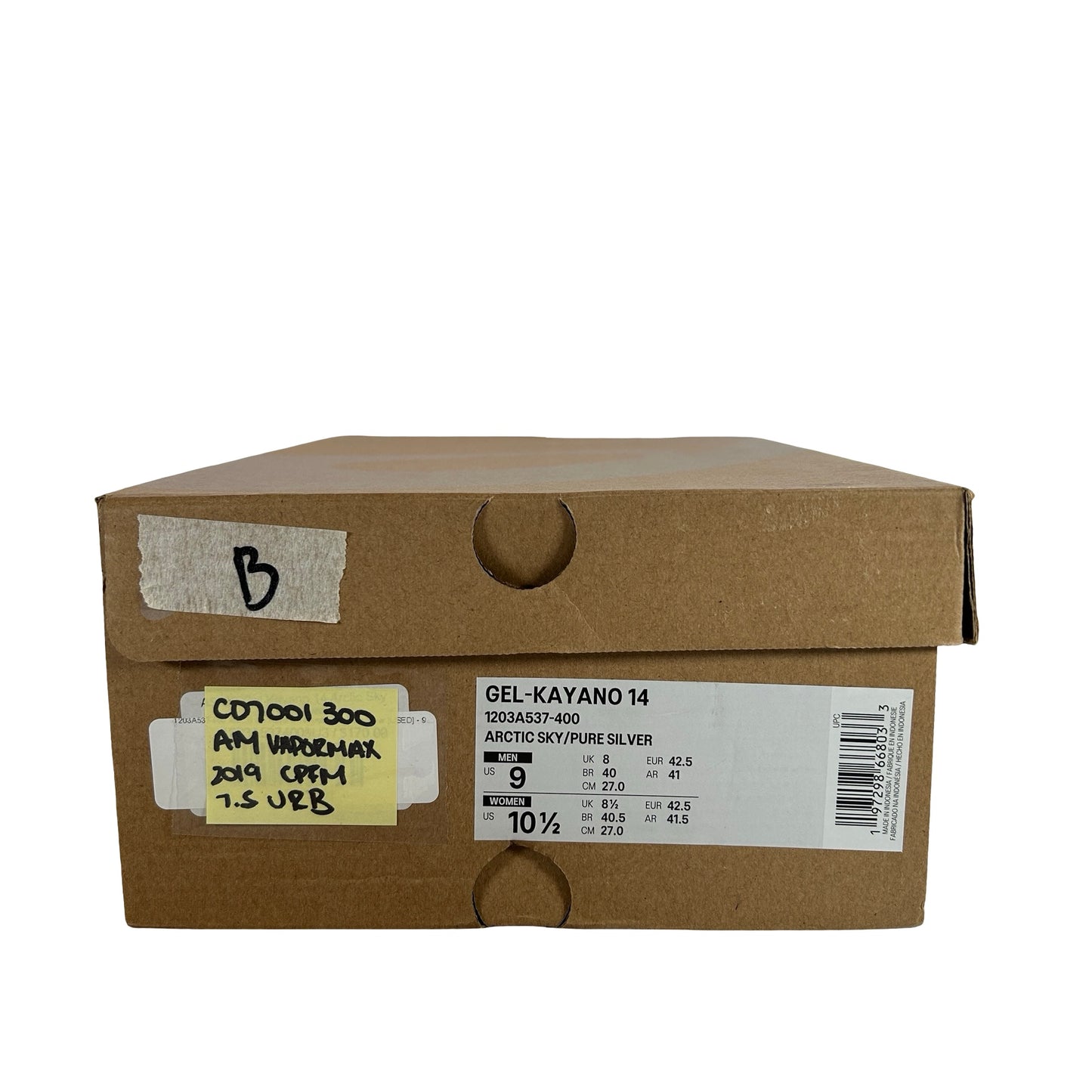 CD7001 300 Air VaporMax 2019 CPFM (Women's) [USED] - 7.5 W (Used) (Replace Box)