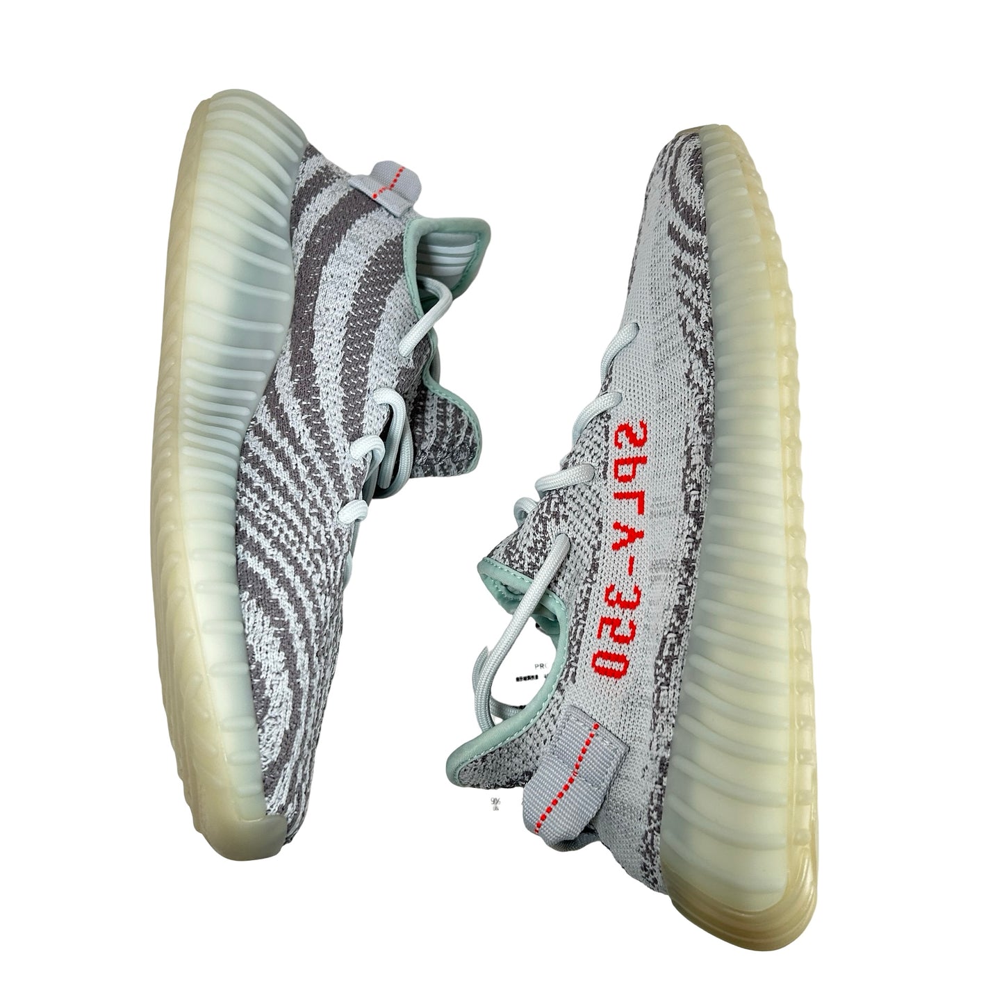 B37571 adidas Yeezy Boost 350 V2 Blue Tint (2017/2023) [CONDITIONAL] - 9.5 M (Slight Yellowing)