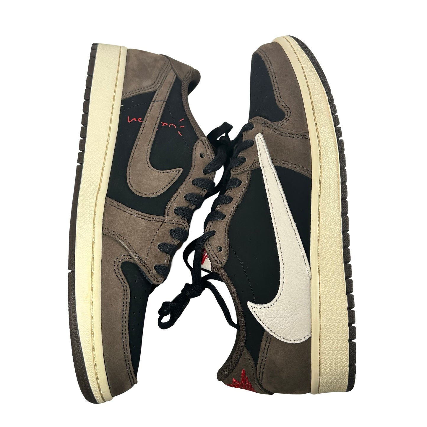 CQ4277 001 Jordan 1 Low Travis Scott Mocha [USED] - 9.5 M (VVNDS)