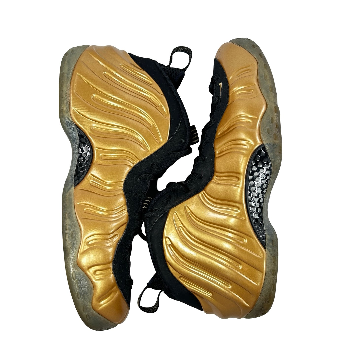 314996 700 Nike Air Foamposite One Metallic Gold [USED] - 10.5 M (Used)