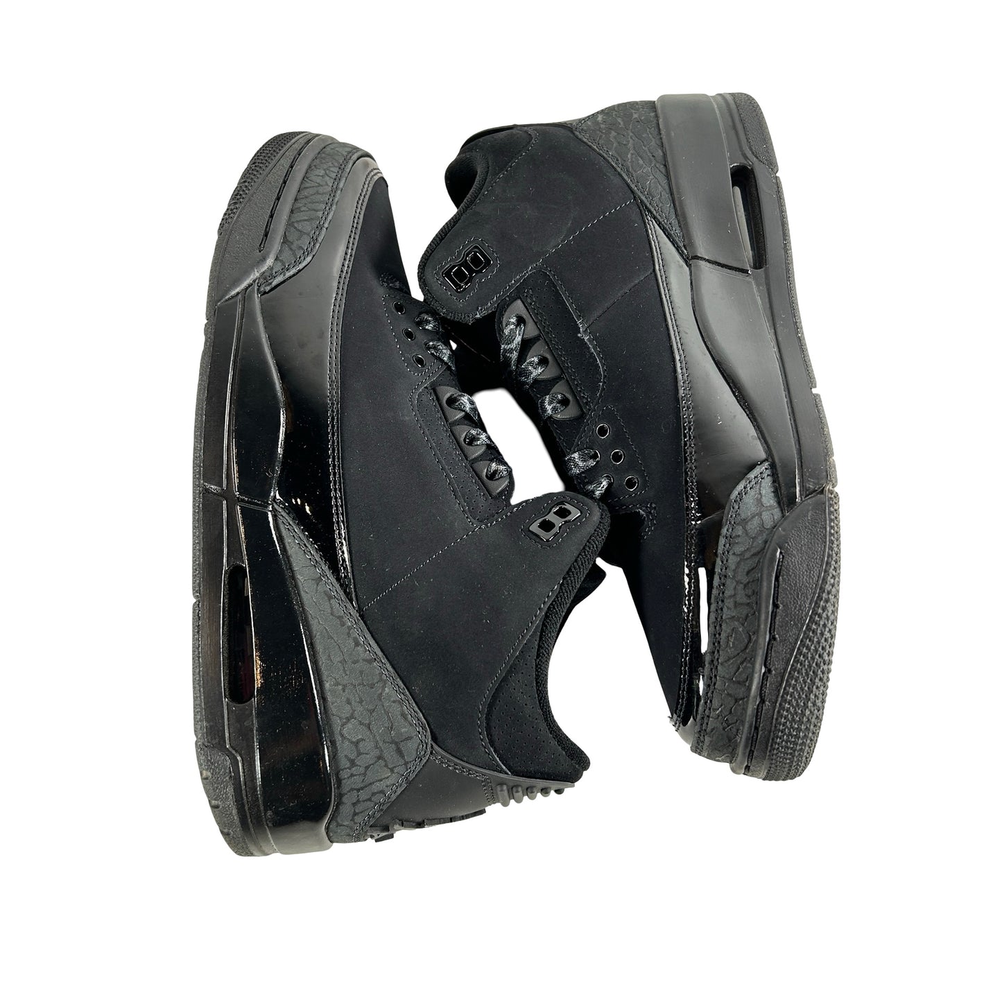 CT8532 001 Jordan 3 Retro Black Cat (2025) [USED] - 9 M (Used3)