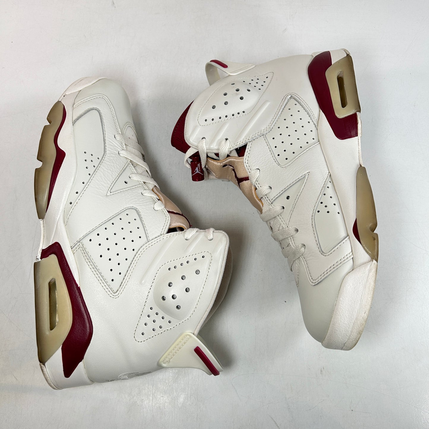 384664 116 Jordan 6 Maroon [USED] - 10 M (Used) (No Box)