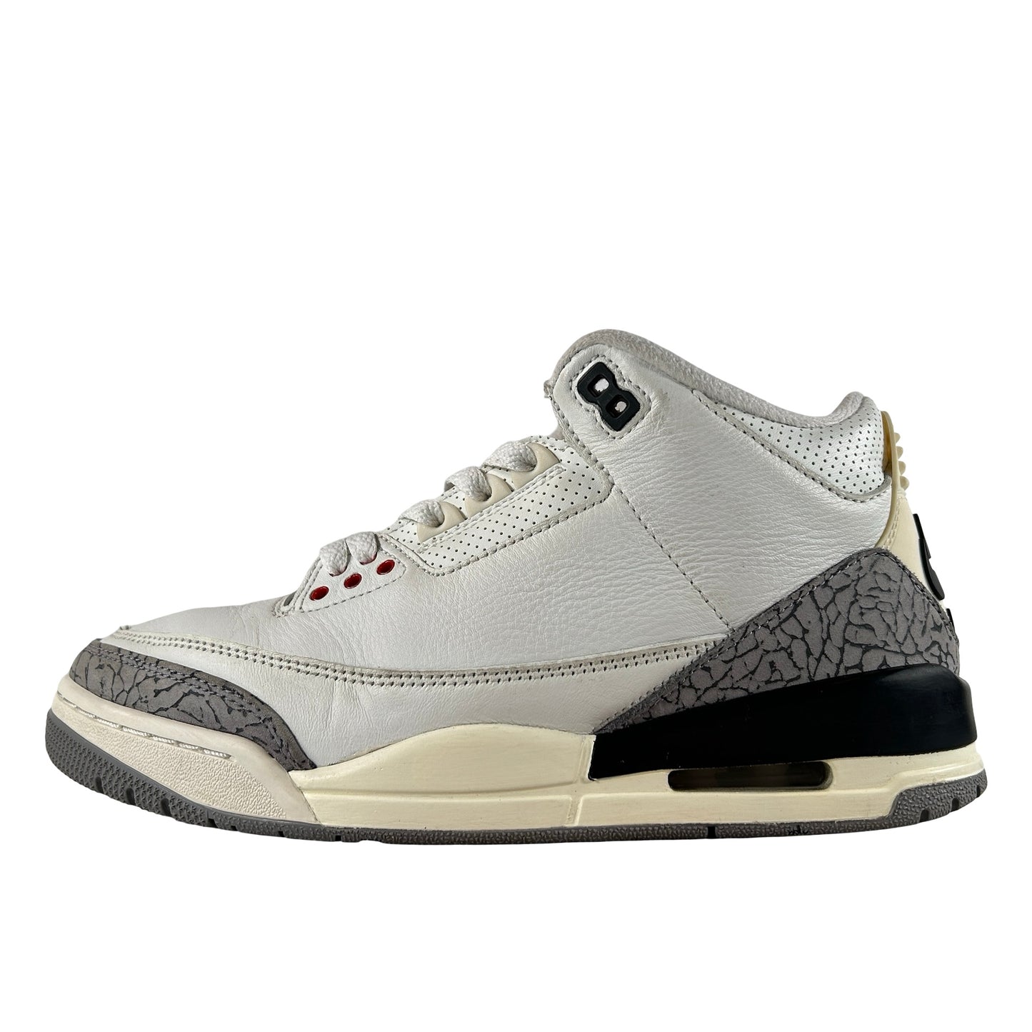 DN3707 100 Jordan 3 Retro White Cement Reimagined [USED] - 7.5 M (Used2) (No Box2)