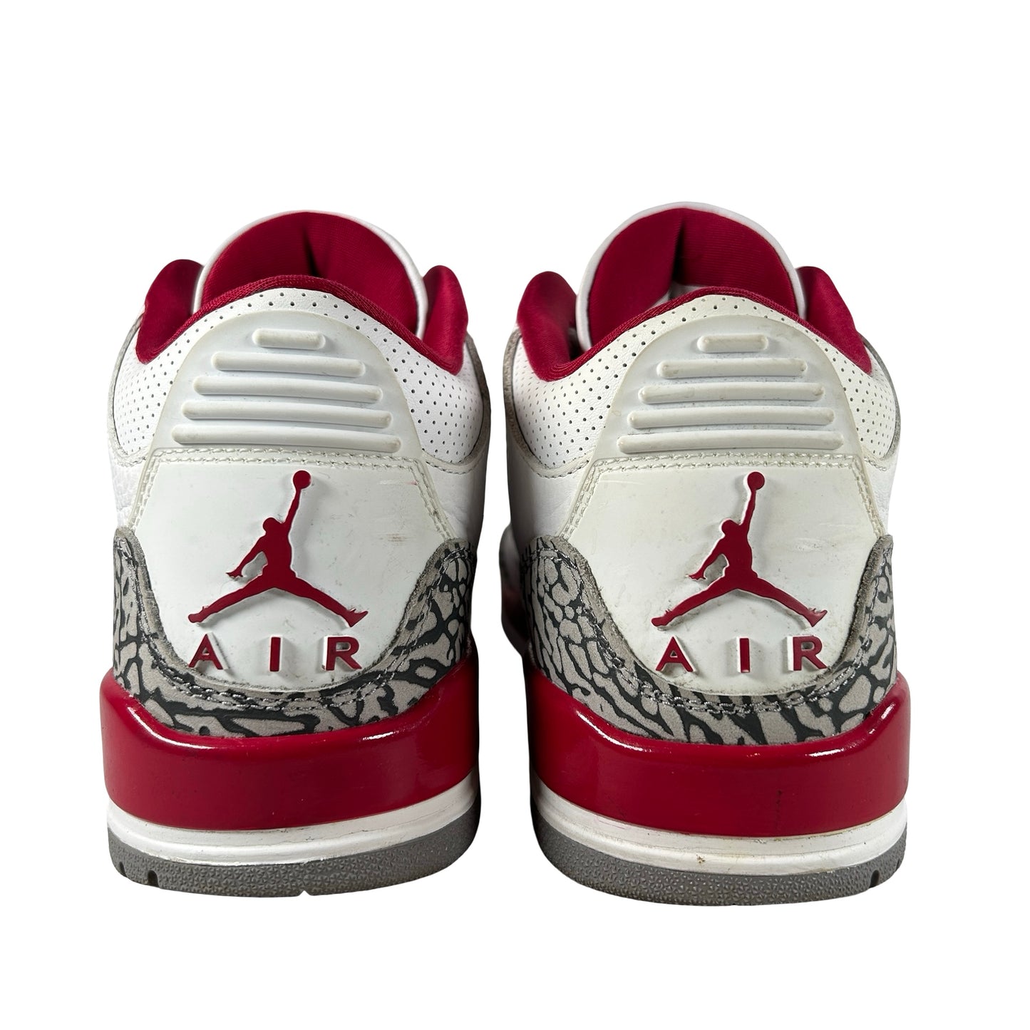 CT8532 126 Jordan 3 Retro Cardinal Red [USED] - 8 M (Used)