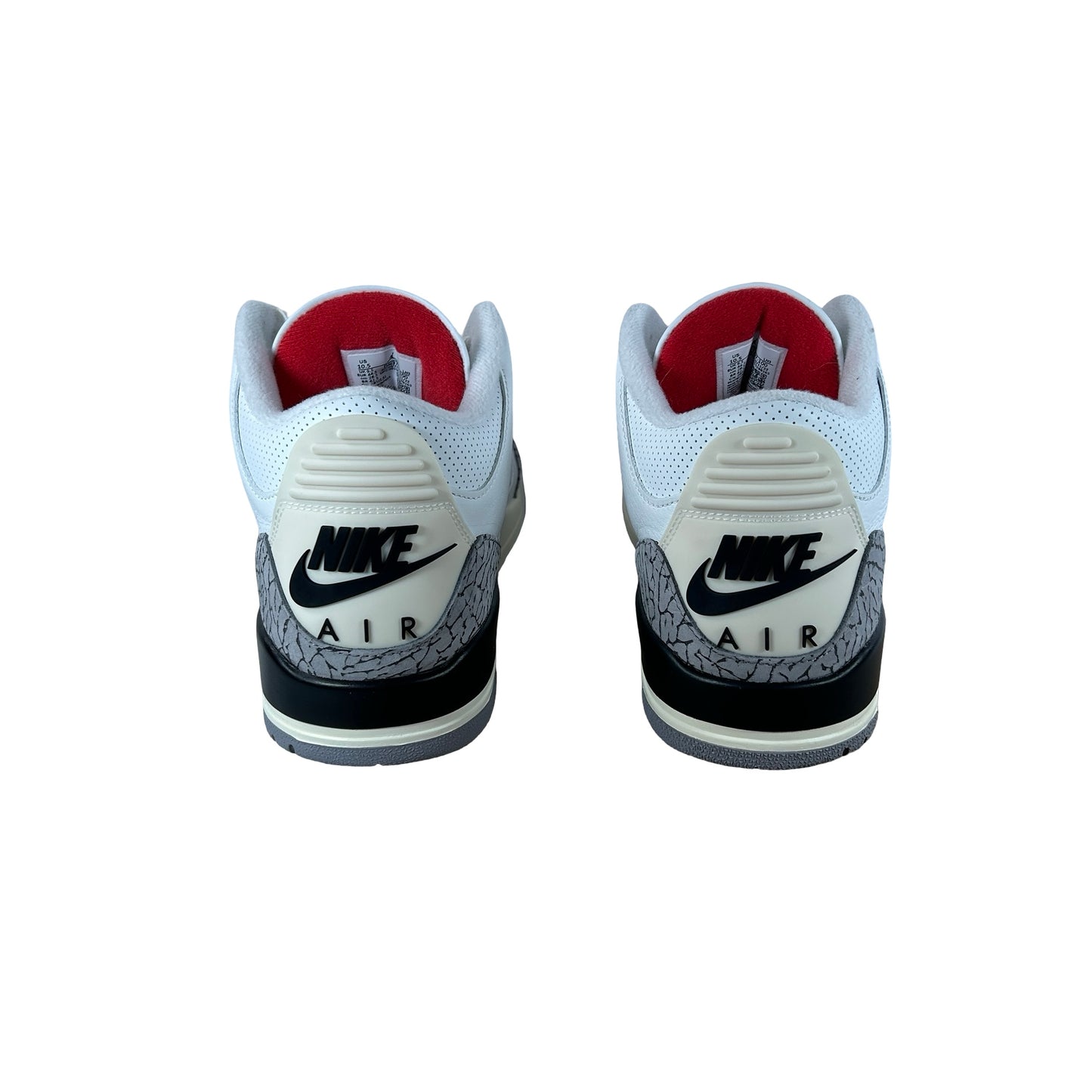 DN3707 100 Jordan 3 Retro White Cement Reimagined [USED] - 10.5 M (Used38)