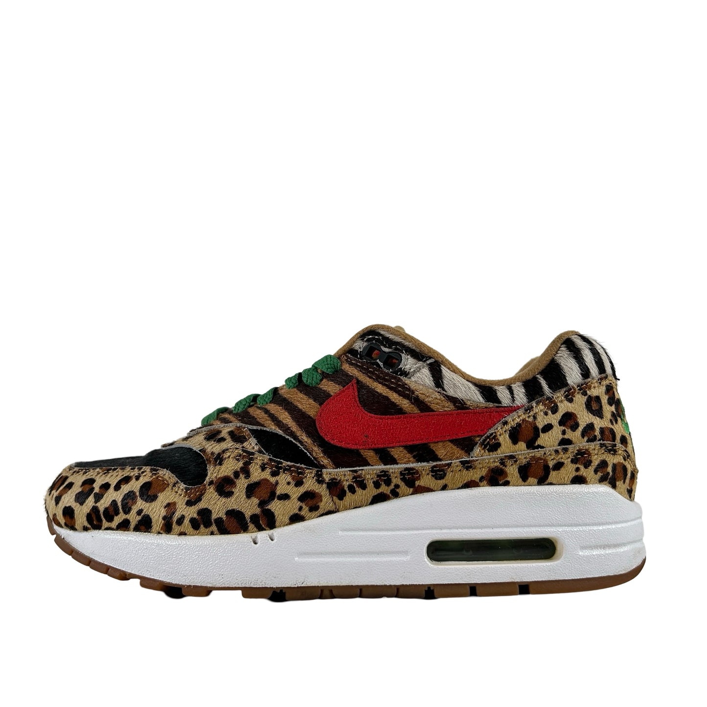 AQ0928 700 Nike Air Max 1 Atmos Animal Pack 2.0 (All Black Box) (2018) [USED] - 5 (Used) (No Box)