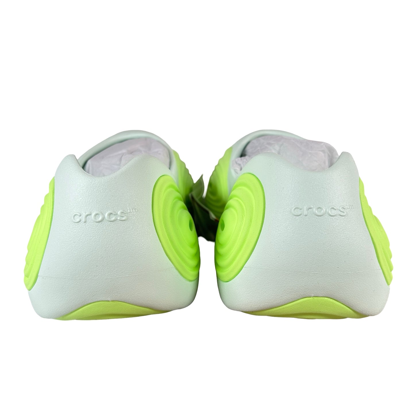 214154 5GK Steven Smith X Crocs Ripple Clog Lime Burst