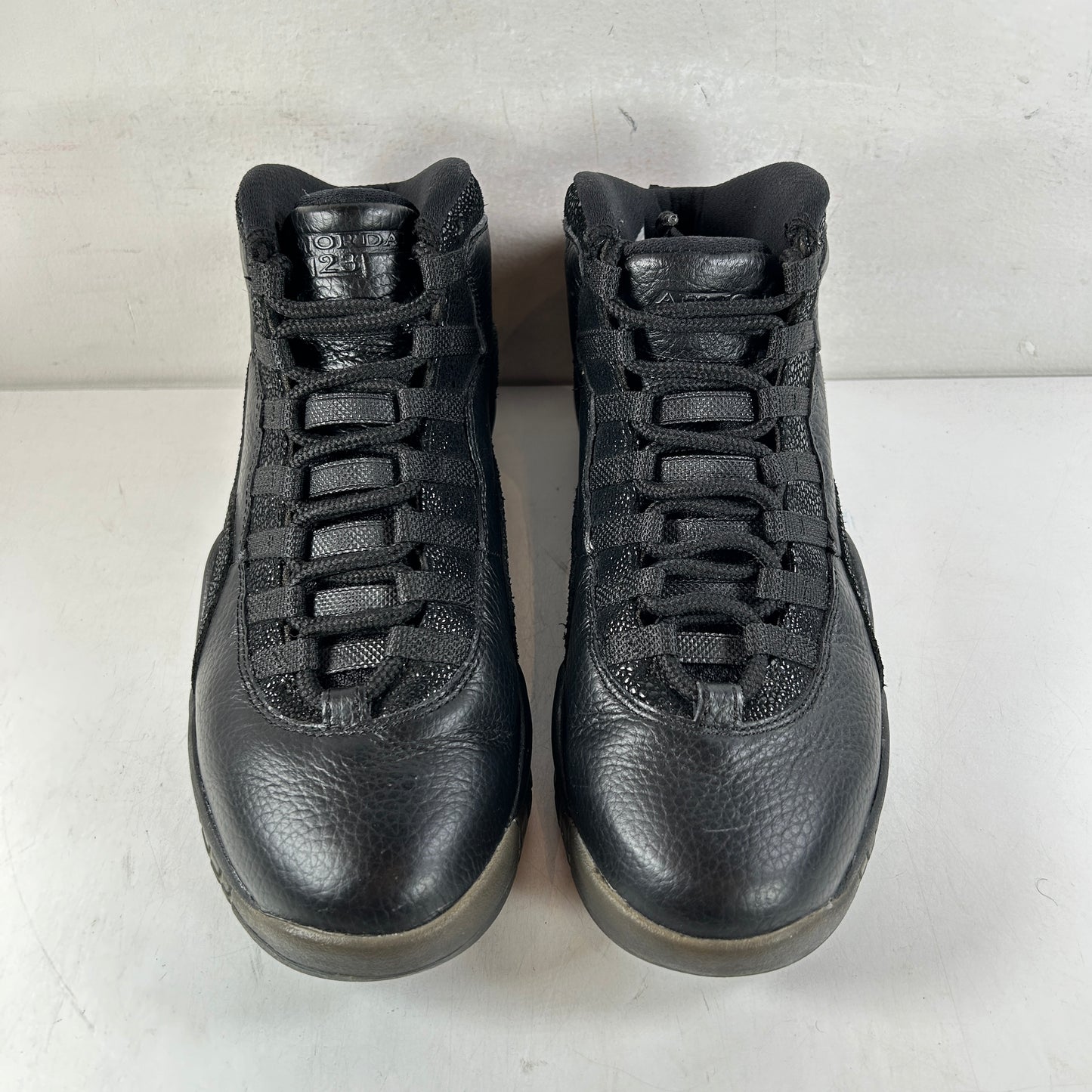 819955 030 Jordan 10 Retro Drake OVO Black [USED] - 8 M (Used) (No Box)