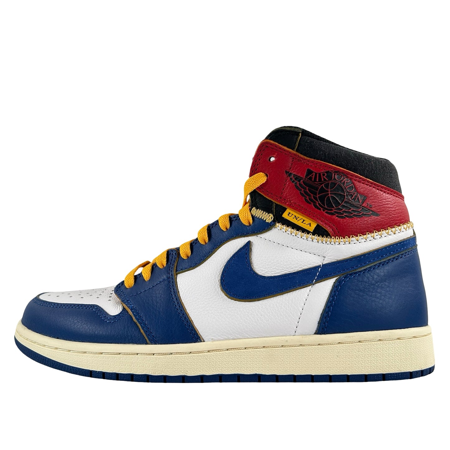 BV1300 146 Jordan 1 Union Storm Blue Toe [USED] - 10 M (Used)