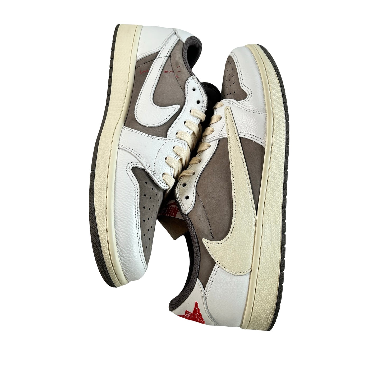 DM7866 162 Jordan 1 Retro Low OG SP Travis Scott Reverse Mocha [USED] - 13 M (Used5)