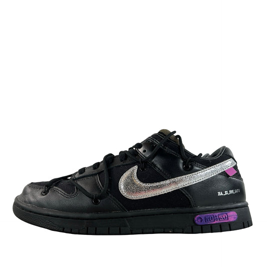 DM1602 001 Nike Dunk Low Off-White Lot 50 [USED] - 10 M (Used)