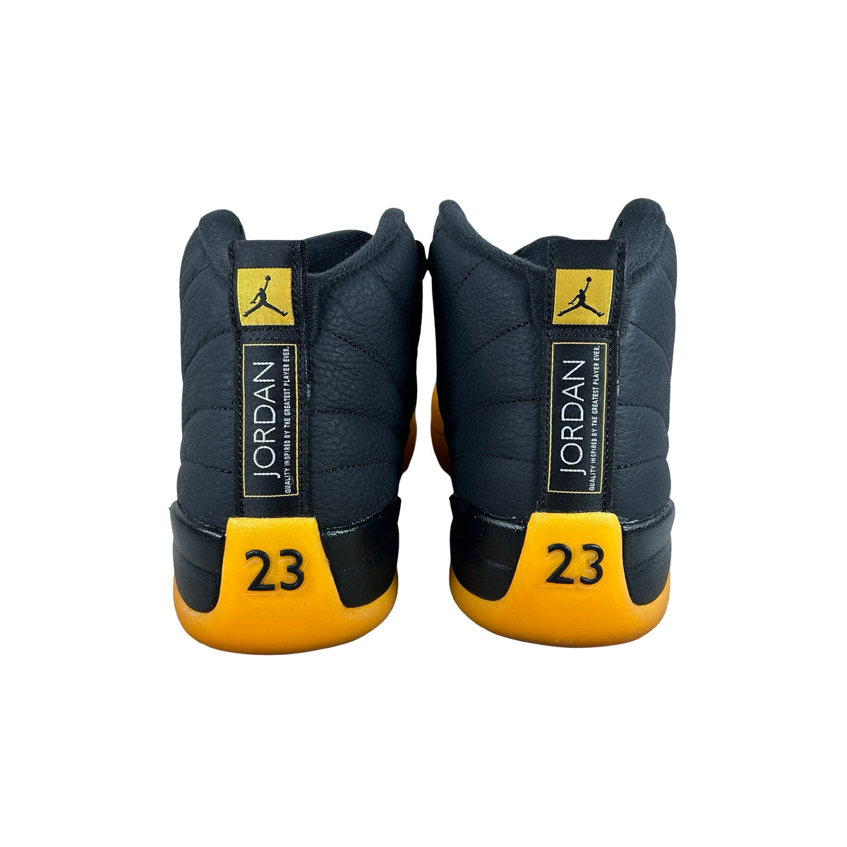 130690 070 Jordan 12 Black University Gold [USED] - 11 M (Used2)