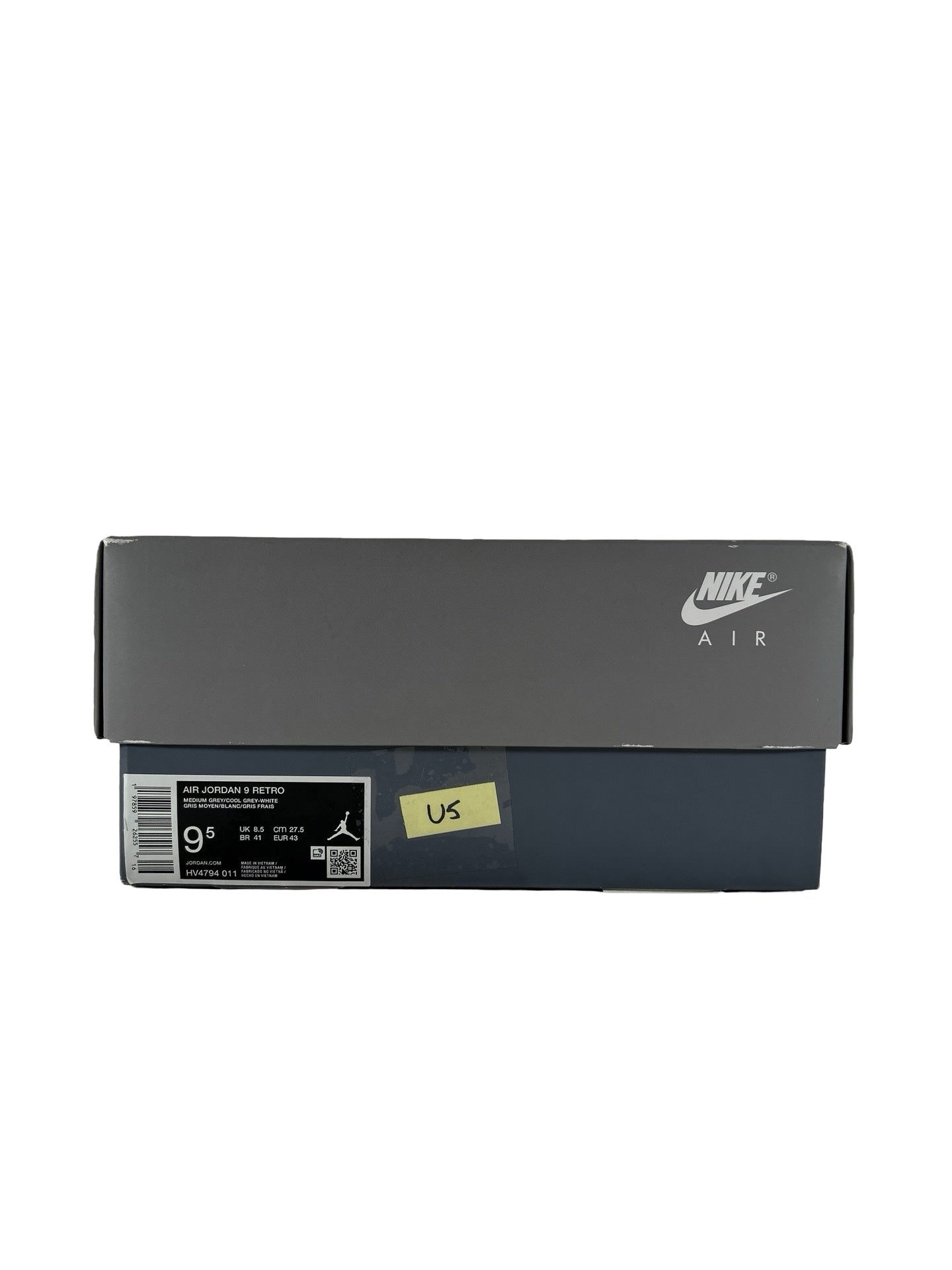 HV4794 011 Jordan 9 Retro Cool Grey (2025) [USED] - 9.5 M (Used5)