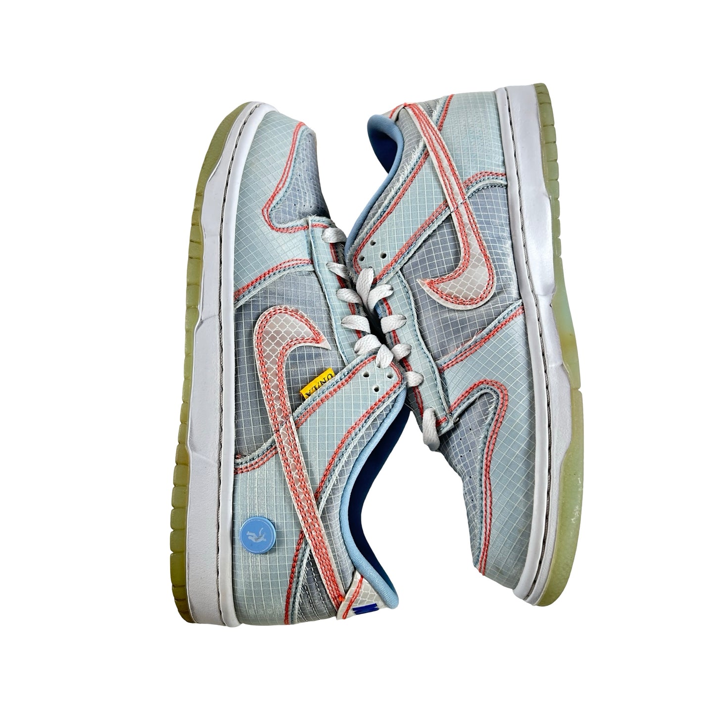 DJ9649 400 Nike Dunk Low Union Passport Pack Argon [USED] - 9 M (Used)