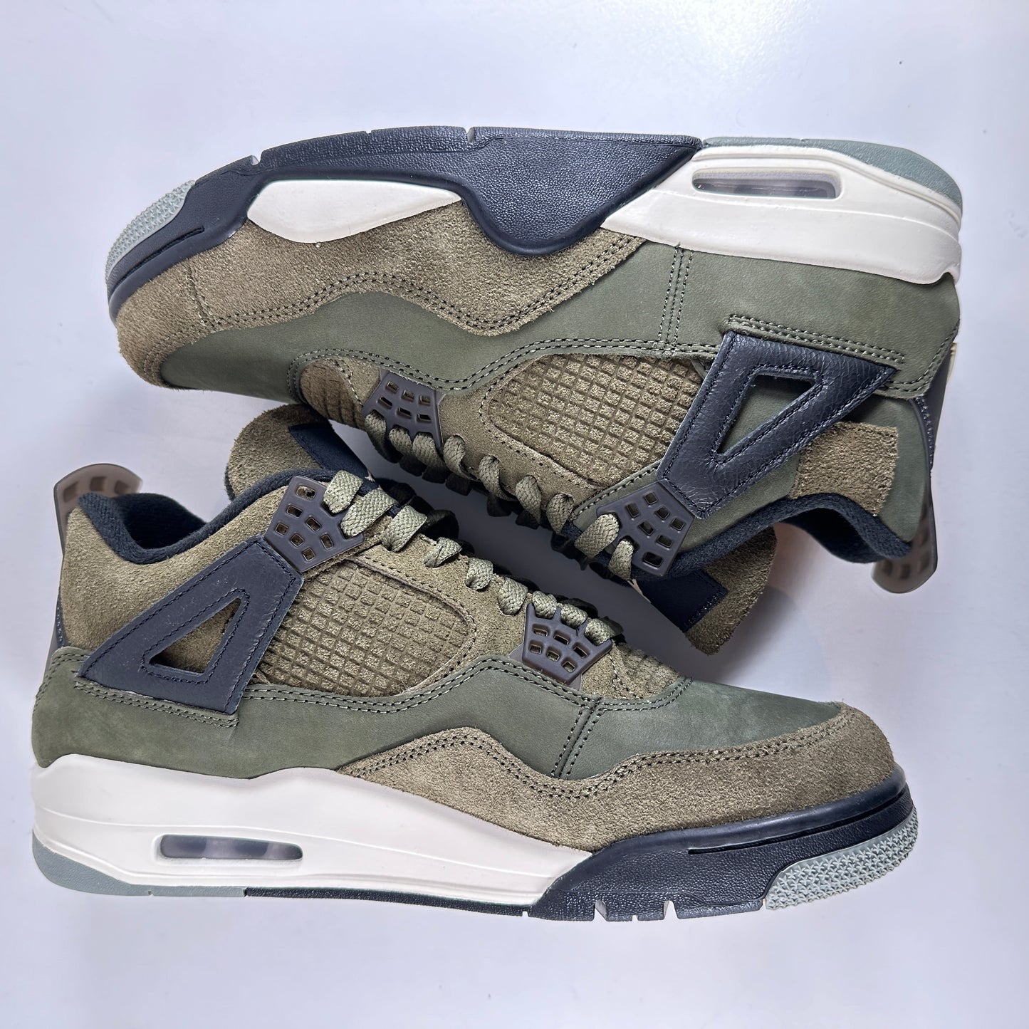 FB9927 200 Air Jordan 4 Craft Medio Oliva