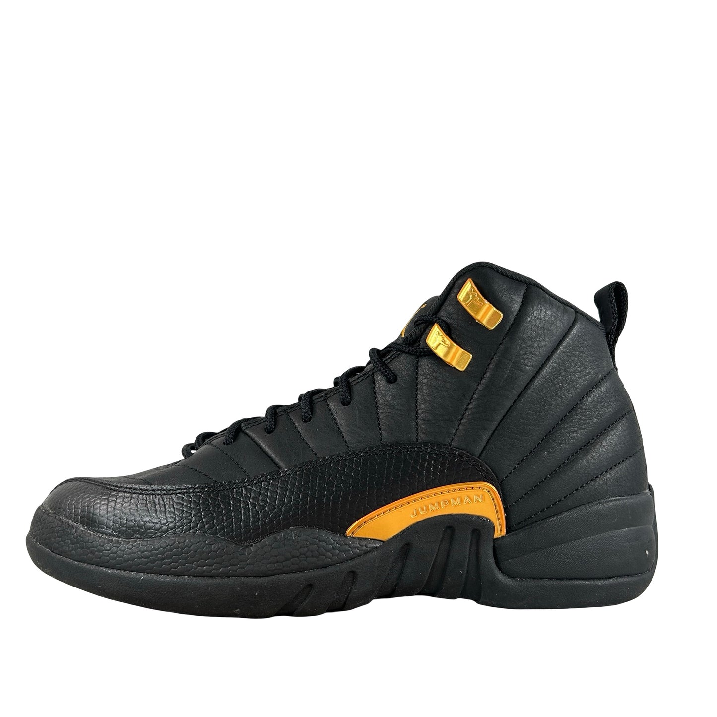 153265 071 Jordan 12 Retro Black Taxi (GS) [USED] - 7 Y (Used) (No Box)