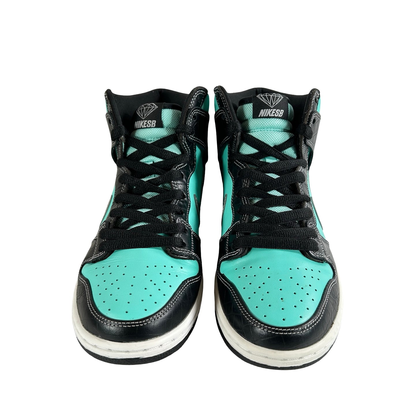653599 400 Nike SB Dunk High Diamond Supply Co. Tiffany [USED] - 9 M (Used)